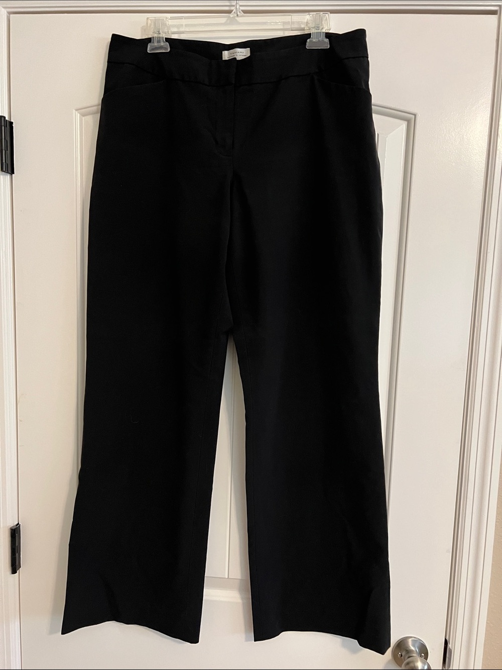 Tahari Arthur S. Levine Black Tailored Pants